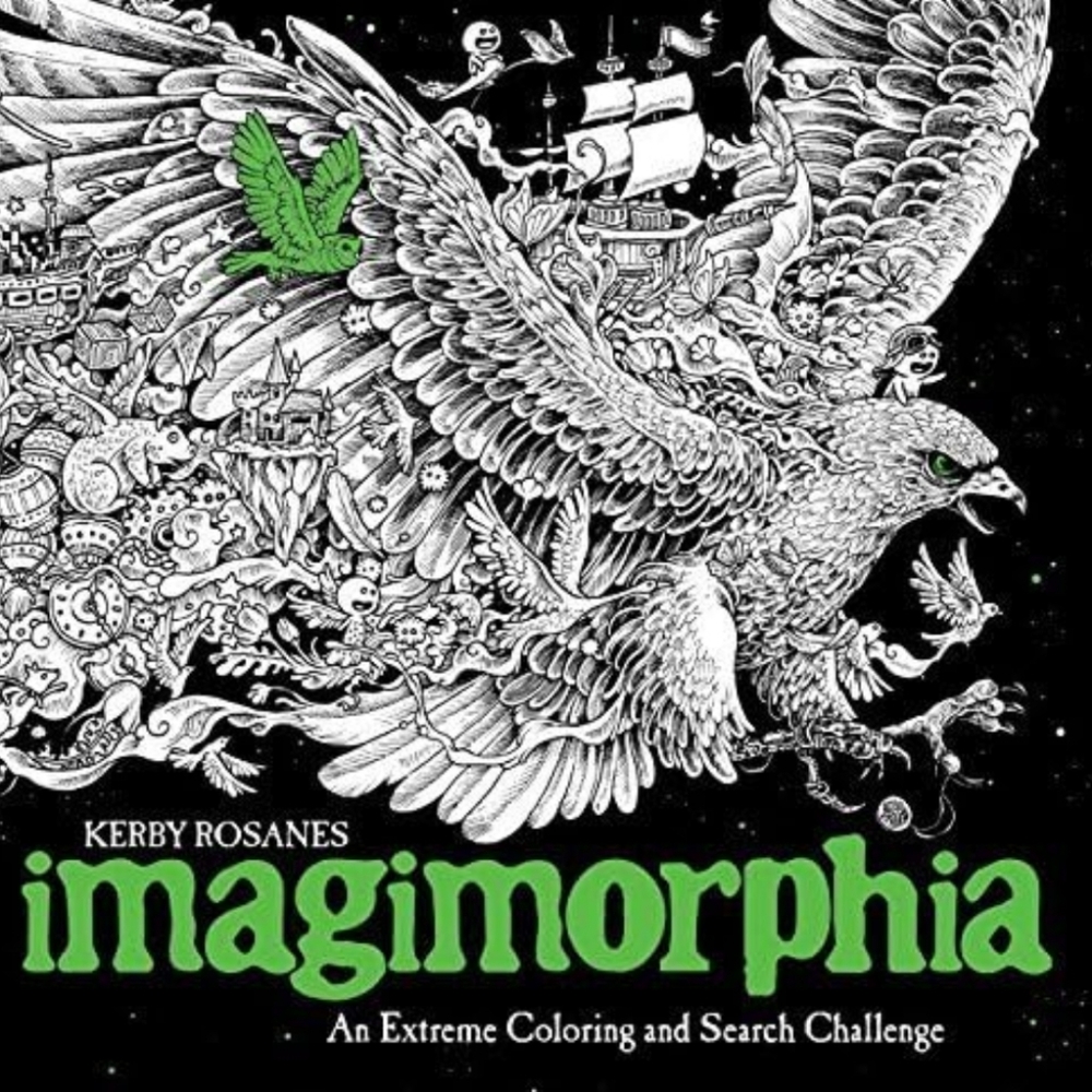 Imagimorphia Coloring Book by Kerby Rosanes